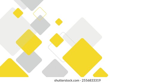 Abstract background with yellow grey white color. Vector illustration for modern presentation background, brochure design, business card background, website slider, landing page, annual report