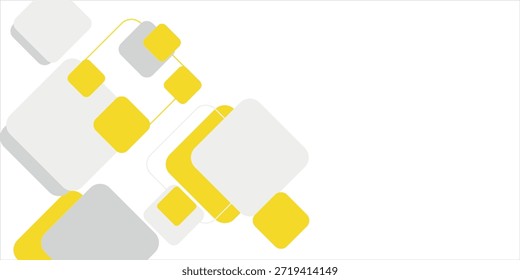 Abstrakter Hintergrund mit gelbgrauer weißer Farbe. Vektorgrafik für modernen Präsentationshintergrund, Broschürendesign, Visitenkartenhintergrund, Website-Schieberegler, Landingpage, Jahresbericht