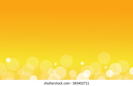 Abstract background of yellow light