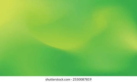 Fundo de malha líquida de gradiente abstrato - cor de amarelo a verde. Fundo suave, limpo, moderno, vívido e colorido. Modelo de design perfeito para banner, pano de fundo, folheto, cartaz e site.