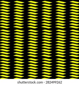 Abstract background in yellow on black