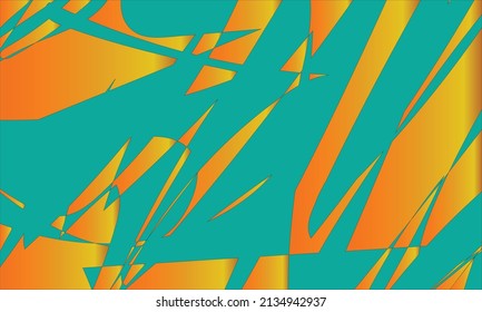 abstract background with yellow, orange and blue colors