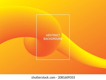 abstract background yellow orange liquid