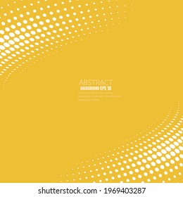 Abstract background Yellow Background With Abstract Pattern Vector Designed for advertisements, brands, and web sites.