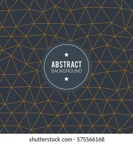 Abstract background. Abstract background with yellow polygonal mesh.
Vector abstract background