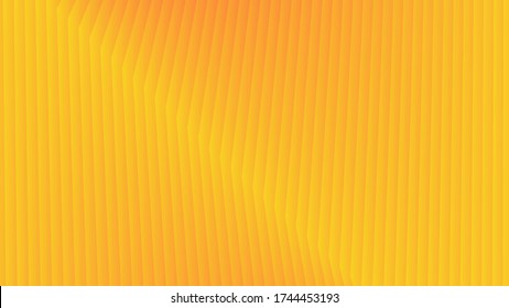 Abstract background with yellow to red color gradient lines
