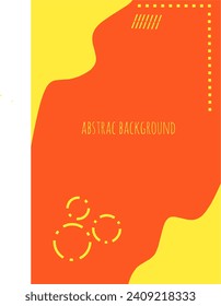 abstract background in yellow and red colors
