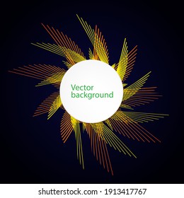 Abstract background with yellow and red geometric lines pattern for your business presentation.