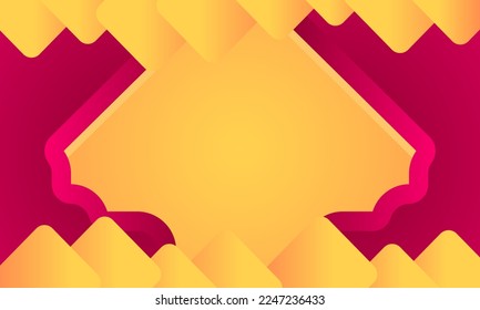 Fondo abstracto en colores magenta amarillos y rojos