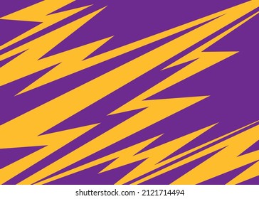 Abstract background with yellow sharp  line pattern