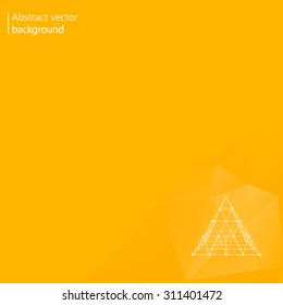 abstract background in yellow tones