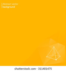 abstract background in yellow tones