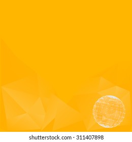abstract background in yellow tones