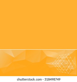 abstract background in yellow tones. Creative concept vector background.