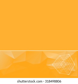 abstract background in yellow tones. Creative concept vector background.