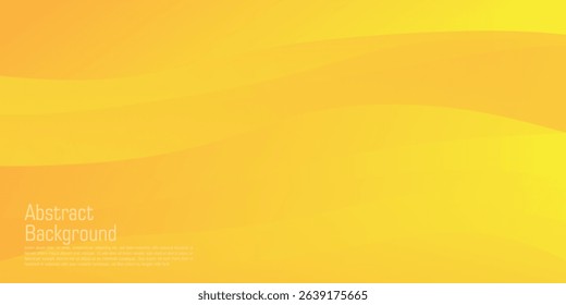 abstract background yellow wave for wallpaper, backdrop, etc. vector eps 10