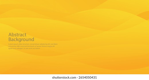 abstract background yellow wave for wallpaper, backdrop, etc. vector eps 110