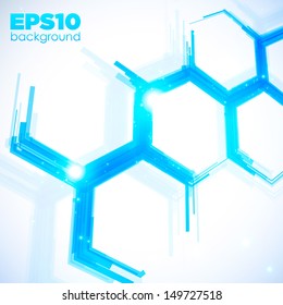 Abstract background for your business artwork. Vector illustration.