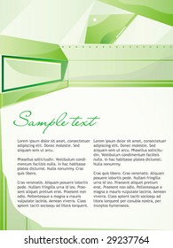 Abstract background for your business artwork. Vector.