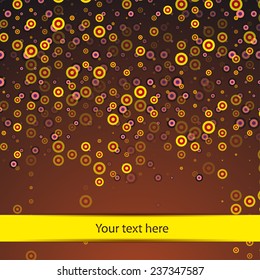 abstract background for your design with colors circles