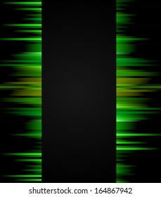 Abstract background for your design with green line. Vector