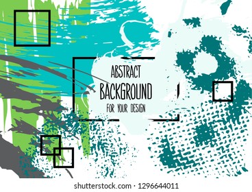 Abstract background for your design. Universal background. Cover, flyer, banner, web, print. Colorful elements. Acrylic Wallpaper