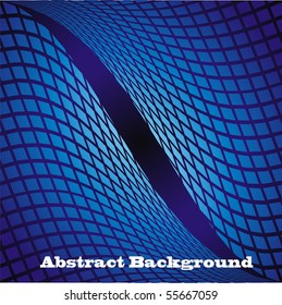 Abstract background for your design. Vector. blue tile