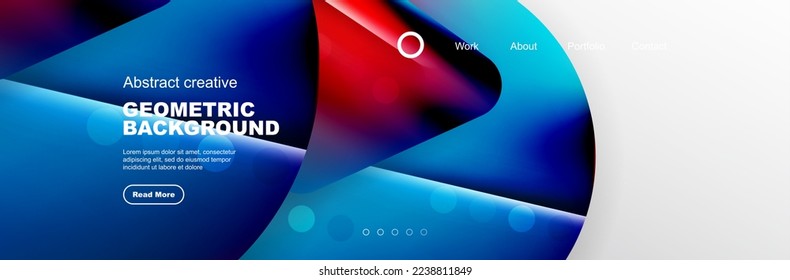Abstrakter Hintergrund für Ihr Landing Page Design. Webseite für Website- oder mobile App-Bildschirmhintergründe