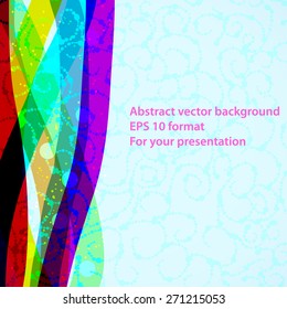 abstract background for your text with colors lines