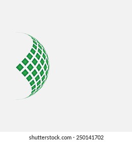 Abstract background for your text and logo - stock vector illustration 