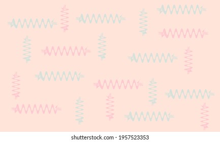 Abstract background with zig zag line pattern. Bright colors with a simple aesthetic style.