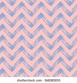 abstract background with zig zag lines, vector seamless pattern in rose and purple colors
