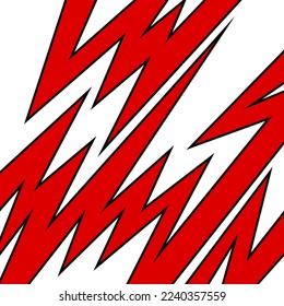 Abstract background with zigzag arrow line pattern