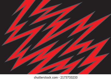 Abstract background with zigzag and arrow pattern
