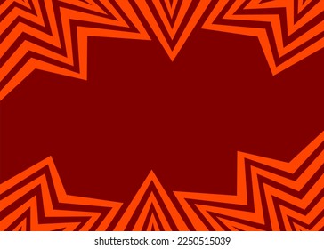 Fondo abstracto con el patrón de línea de laberinto zigzag y con un área de copia