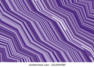 Abstract background with zigzag, oblique lines. Vector illustration. Violet, purple color