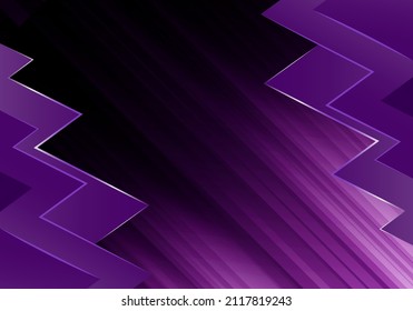 abstract background with zigzag pattern and purple color. vector illustration