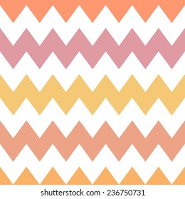 Abstract background with zigzag ribbons, strips