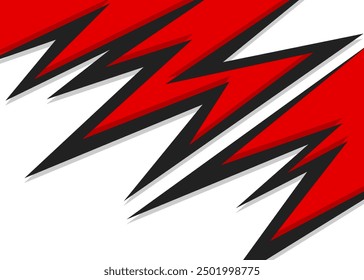 Abstract background with zigzag spike pattern and with some copy space area
