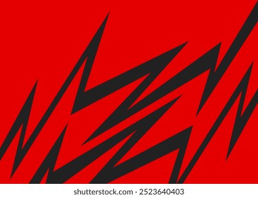 Fundo abstrato com padrão de pontas em ziguezague e com alguma área de espaço de cópia