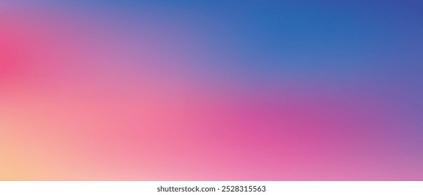 Abstract background,color vector banner gradient pattern. Blurred light fuzz colorful gradient background. Vector soft horizontal backdrop background design,​ wallpaper​ design, art​ design, painting