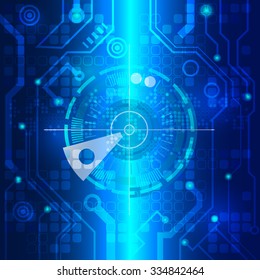 Abstract background,Digital technology concept,Vector 