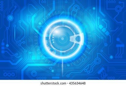 Abstract background,Digital technology concept,Vector 
