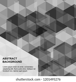 abstract background,EPS10 Design Graphic Concept box square blend with color Different level