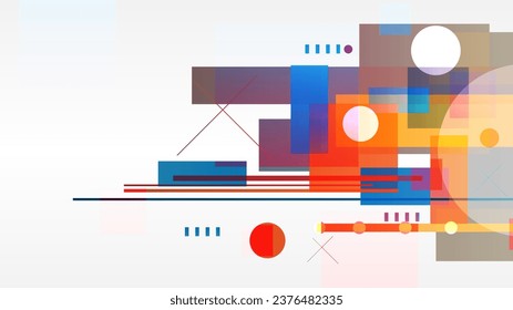 abstract background,geometric template vector graphic,white background