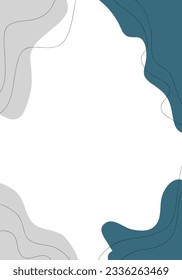 Resumen de fondo.Hand dibujó varias formas y objetos de doodle.Ilustraciones vectoriales modernas y contemporáneas.Colores pasteles