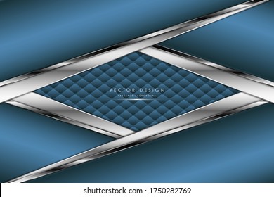 Fondo abstracto.Lujo de diseño azul moderno.Ilustración vectorial.Eps10