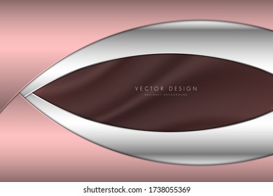   Abstrakter Hintergrund.Luxus von rosa modernem Design.Layout für Banner, Business, Präsentationen, Flyer, Plakate.Vector Illustration.Eps10