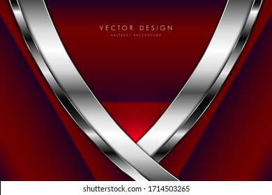   Abstract background.Luxury of red  modren design.Layout for banner, business, presentations, flyers, posters.Vector illustration.Eps10