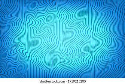 abstract background,many white line waves are on a black background with white glow